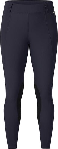 Kerrits Women's Microcord Knee Patch Riding Hordings - ضغط الضوء ، طماق الفروسية ، تغطية رائعة ، جيوب in Saudi Arabia