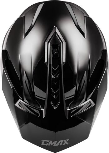 GMAX GM-11S Electric Shield Snow Helmet (Matte Black, 3X-Large) - FMVSS 218 Approved in Saudi Arabia