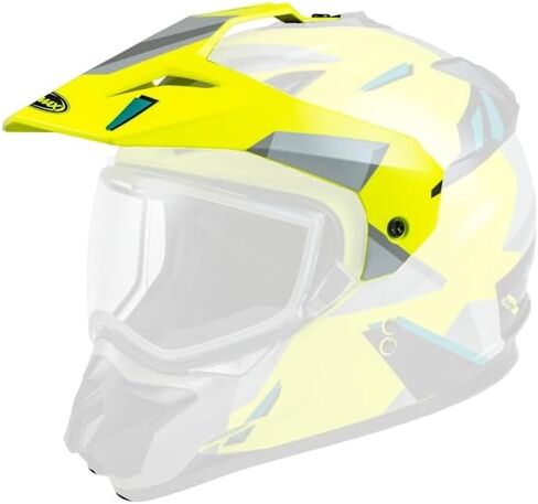 Gmax G011115 Visor W/مسامير Ripcord Hi-Vis/Gray/Blue GM-11s in Kuwait