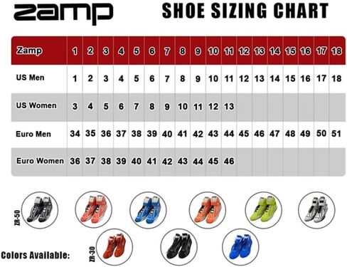 Zamp ZR-60 SFI 3.3/5 Race Shoe White Size 11 in Saudi Arabia