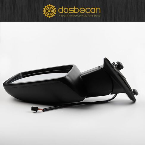Dasbecan Driver Side Mirror متوافقة مع 2014-2018 RAM 1500 ، 2019-2022 1500 كلاسيكي المرآة اليسرى مع الزجاج المسخن الطاقة ، طي يدوي ، مستشعر مؤقت يستبدل 68462819AA in Saudi Arabia