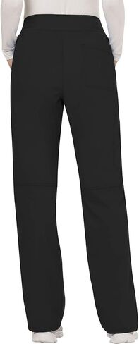 Cherokee Scrub Set for Women, Mock Wrap Top & Mid Rise Straight Leg Pant, Ultra Soft 2-Way Stretch Medical Uniform - CK00040C in Saudi Arabia