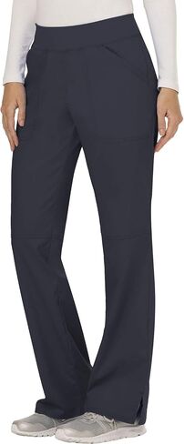 Cherokee Scrub Set for Women, Mock Wrap Top & Mid Rise Straight Leg Pant, Ultra Soft 2-Way Stretch Medical Uniform - CK00040C in Saudi Arabia