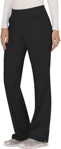 Cherokee Scrub Set for Women, Mock Wrap Top & Mid Rise Straight Leg Pant, Ultra Soft 2-Way Stretch Medical Uniform - CK00040C in Saudi Arabia