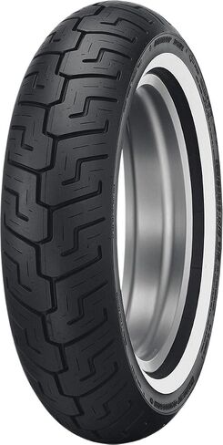 Dunlop D401 إطار الدراجات النارية الخلفية 150/80B-16 (71H) الجدار الأبيض المتوسط-يناسب: Harley-Davidson Cvo Dyna Glide Fxdwgse 2002 in Saudi Arabia