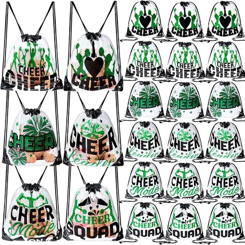 24 PCS CHEER CHEPREDSPACK BACKSPACK CLEAR PVC CHEERLEADER GAM VACS GAMS HISTER FOR Sports Team Team Women Women (Blue) in Saudi Arabia
