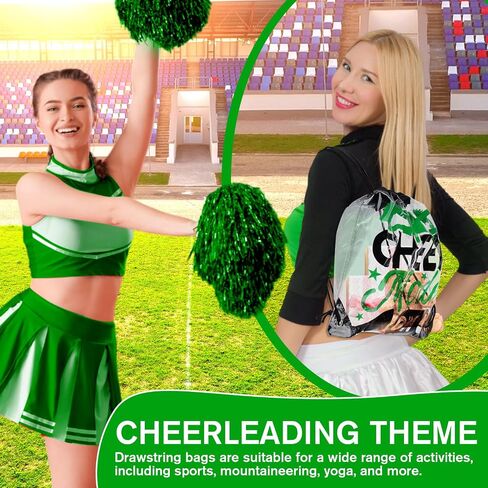 24 PCS CHEER CHEPREDSPACK BACKSPACK CLEAR PVC CHEERLEADER GAM VACS GAMS HISTER FOR Sports Team Team Women Women (Blue) in Saudi Arabia