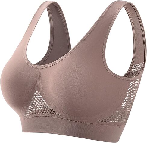 Kulken Breathable Anti-Sagging Wireless Comfort Liftup Push Up Bra in Saudi Arabia
