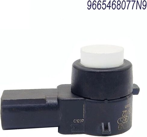 White 9665468077N9 Parking Sensor Radar Car Accessories 0263013158 in Saudi Arabia