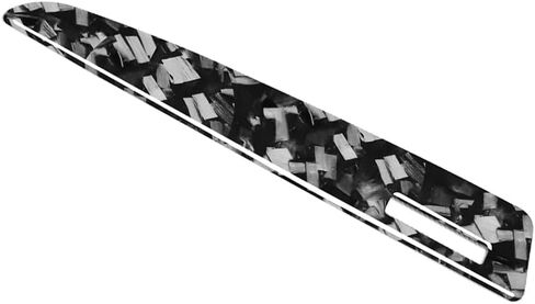 Chcury1 Carbon Fiber+Epoxy Coating(Soft) Co-Pilot Panel Trim Dashboard Cover Sticker LHD Forged Pattern For Audi SQ5 8R 2013-2017 in Saudi Arabia