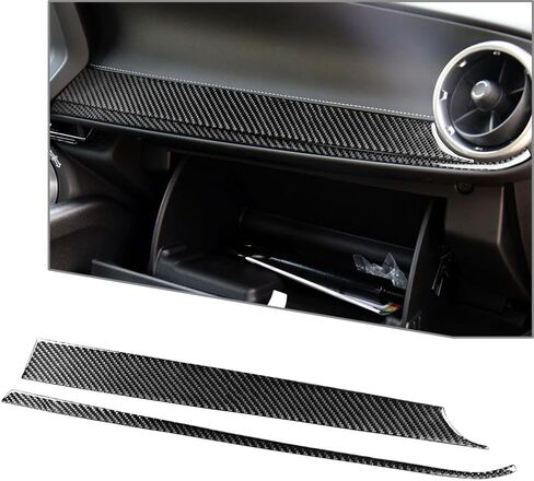 Chcury1 Co-pilot Passenger Panel Cover Trim Dashboard Decor ABS Carbon Fiber Car For Chevrolet Camaro 2017+ in Kuwait
