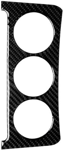 Chcury1 Interior Dash Control Switch Cover Trim Sticker ABS Carbon Fiber Black Car For Nissan 350z 2006-09 in Saudi Arabia