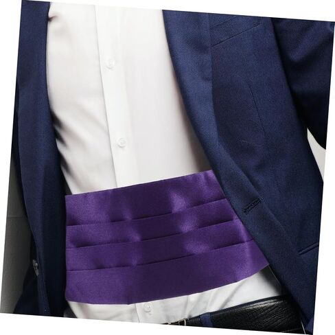 1SET MEN MEN ALEGANT CUMMERBUND مع منديل ربطة عنق الزخرفة لحفلات الزفاف برموز الأحداث الرسمية إكسسوارات الأزياء العميقة in Saudi Arabia