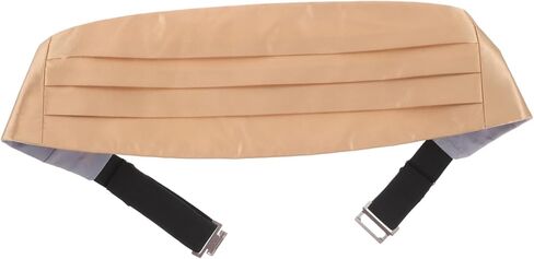 ساتان cummerbund للرجال قابلة للتعديل cummerbund متعددة الاستخدامات لحفلات الزفاف الأحداث الرسمية الأحداث الأنيقة جودة التصميم الحرفي لأي in Kuwait