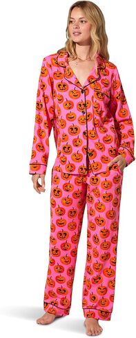 BedHead Pajamas womens Long Sleeve Classic Stretch Jersey Pj Set in Saudi Arabia