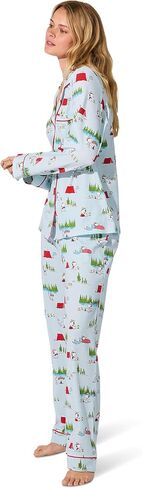 BedHead Pajamas womens Long Sleeve Classic Stretch Jersey Pj Set in Saudi Arabia