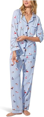 BedHead Pajamas womens Long Sleeve Classic Stretch Jersey Pj Set in Saudi Arabia