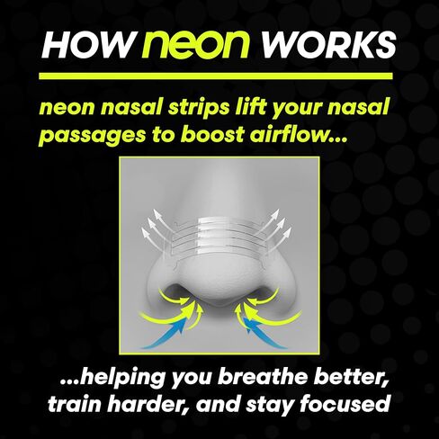 Nasal Strips (60 Count) - Oil & Sweat Resistant Adhesive - Athletic Nasal Strips for Sport & Nose Strips for Snoring & Sleeping - Nose Strips for Breathing (Clear Transparent) in Saudi Arabia