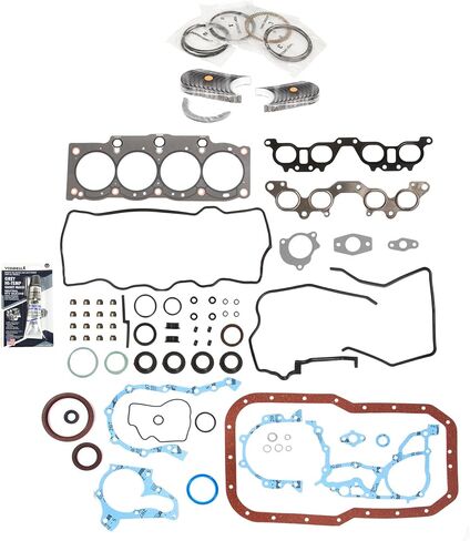 MA-4216957756-4 Full Gasket Set Bearings Rings Compatible With/For 90-96 Toyota MR2 Camry 5SFE in Saudi Arabia