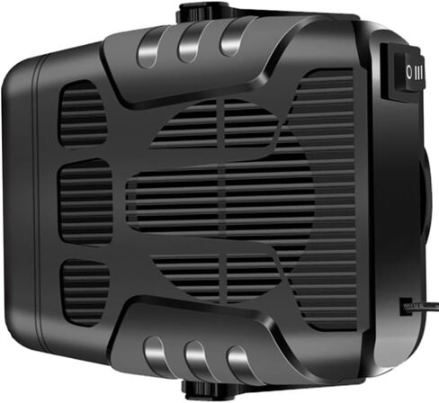 Machswon Car Windshield Defroster ، 1 PC 12V Auto Portable 360 ​​° قابس محمول قابل للتعديل في 2-في 1-التدفئة والتبريد ، متوافق مع سيارات الدفع الرباعي ، الشاحنات ، الشاحنات ، السيارات ، RV in Kuwait