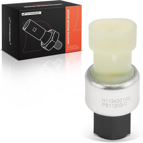 A-Premium HVAC Pressure Switch [2 Pins] Compatible with Peterbilt 210 2008-2015, 220 2010/2013-2016, 320, 325, 330, 335, 337, 340, 348, 357, 365, 367, 382, 384, 385, 386, 387, 388, 389, 567, 579, 587 in Saudi Arabia