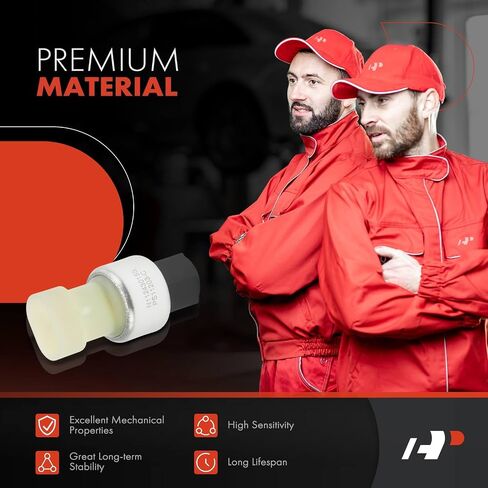 A-Premium HVAC Pressure Switch [2 Pins] Compatible with Peterbilt 210 2008-2015, 220 2010/2013-2016, 320, 325, 330, 335, 337, 340, 348, 357, 365, 367, 382, 384, 385, 386, 387, 388, 389, 567, 579, 587 in Saudi Arabia