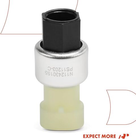A-Premium HVAC Pressure Switch [2 Pins] Compatible with Peterbilt 210 2008-2015, 220 2010/2013-2016, 320, 325, 330, 335, 337, 340, 348, 357, 365, 367, 382, 384, 385, 386, 387, 388, 389, 567, 579, 587 in Saudi Arabia