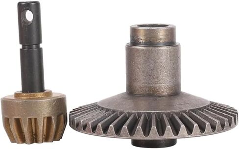2pcs Steel Drive Gear Ring and Pinion Set 13t 38t Front Rear Axle Compatible with 1 10 Scale RC Crawler Cars AR60 Axle Models Like RR10 Wraith in Saudi Arabia