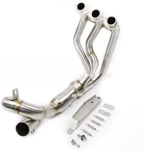 أنبوب عادم الدراجات النارية ، ل yzf MT09 MT 09 FZ09 51MM رابط أنبوب العادم أنبوب توصيل أنبوب أمامي ، A1 in Kuwait