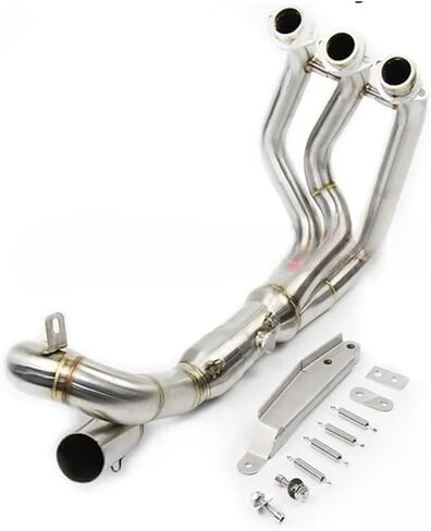 أنبوب عادم الدراجات النارية ، ل yzf MT09 MT 09 FZ09 51MM رابط أنبوب العادم أنبوب توصيل أنبوب أمامي ، A1 in Kuwait