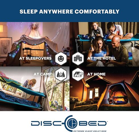 قرص O-Bed Kid-O-Bunk مع منظمين جانبيين، أسود in Kuwait