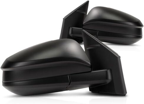 For Toyota RAV4 Door Mirror 2016 2017 2018 Passenger Side | Power | Non-Heated | Textured Black | LE | Replacement For TO1321345 | 87910-0R200 in Saudi Arabia