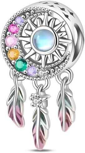 سحر S925 STERLING SILVER FIT لسوار باندورا هدية مجوهرات حبة القلادة الأصلية لها in Kuwait