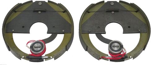 LIBRA New 12" X 2" Mobile Home Trailer Electric Brake Assembly 1 Pair/2.65" Center Hole - 21011 in Saudi Arabia
