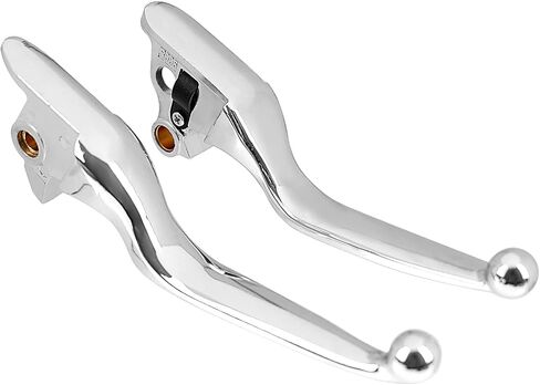 Motrocycle Brake Clutch Lever Control Hand Levers Set for Harley Softail Breakout Fat Boy Deluxe Heritage Classic FLS Slim Street Bob 2015-2023 Replacement Accessories Parts Black in Saudi Arabia