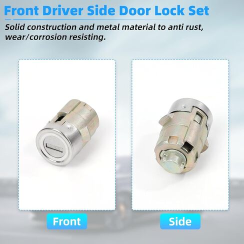 اسطوانة قفل مفتاح الإشعال مع 2 أقفال الباب متوافقة مع GMC Sierra Savana Yukon XL 1500 2500 3500 Cadillac Escalade Buick2007-2014 Chevy Silverado Suburdan Select Models in Saudi Arabia
