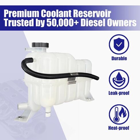 خزان سائل تبريد المحرك Overflow Recovery مع مستشعر وكاب 1999-2007 لـ Chevy Silverado 1500 HD Suburban Tahoe 2002-2006 لـ Cadillac Escalade لـ GMC Yukon Sierra Swideant Resident in Kuwait