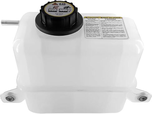 LOSTAR Engine Coolant Overflow Recovery Reservoir Tank with Cap Fit for 1995-1997 Ford F-250 F-350 F-Super Duty Replaces 603-046, F6TZ8A080EA in Saudi Arabia