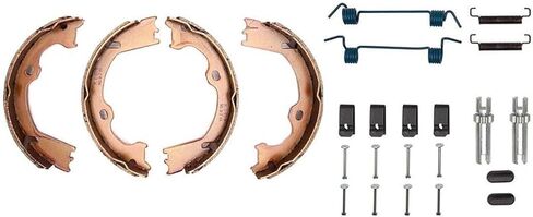 Brake Shoes Set - 2x Parking Brake Shoe,Parking Brake,Emergency Brake Shoes Parking Brake Hardware Kit Compatible with Ford F-150 2019 2018 2017 2016 2015 2014 2013 2012 in Saudi Arabia
