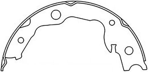 (2) Rear Parking Brake Hardware Kit Emergency Brake Kit & Brake Shoes Replacement for Nissan Juke 2011-2017 for Nissan Rogue 2008-2017 for Nissan Rogue Select 2014-2015 in Saudi Arabia