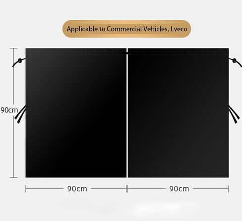 2PCS Car Sunshade Curtain for Ford Explorer Ecosport Fiesta Kuga 2008-2024, Automotive Light Blocking Sunshades, Vehicle Privacy Divider Curtains, Rear Door Shower Curtain,L in Saudi Arabia