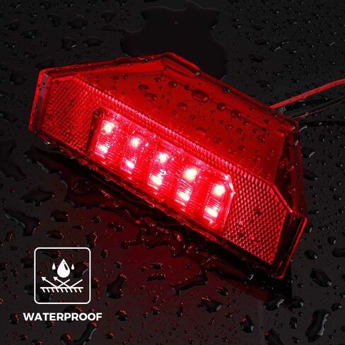 KEMIMOTO Tail Light 1 PC, UTV Brake Light Compatible with Polaris Ranger 900 XP 1000 570 Full Size General Accessories Ranger Rear Lights Replacement for #2412774 2411866 (Fit Passenger & Driver Side) in Saudi Arabia