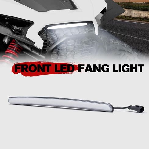 A & UTV Pro Fang Lights & خلفي أدوات ضوء الذيل المركزية لـ 2024 Polaris RZR XP 1000/ XP4 1000 ، إكسسوارات مصباح LED LED لللكنة الأمامية ، Place-N-Play ، مقاومة للماء ، 2 مساءً in Kuwait