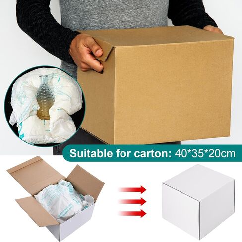 16 Pack Foam Bag for Shipping, 16"x 14" Foam Expanding Foam Packaging Bags, Handy Packing and Shipping Bag, Instant Pack Quick Expanding Foam Packaging Bags for Packing Mailing Shipping in Saudi Arabia