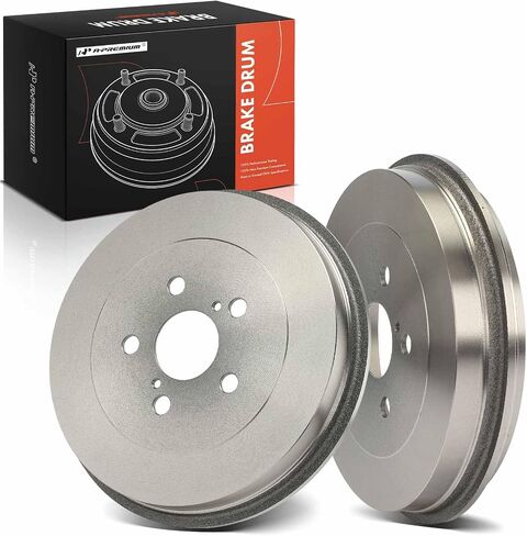 A-Premium 10.70 in (271.9 mm) Rear Brake Drums Set Compatible with Select Toyota & Pontiac Models - Matrix 2003-2008, Vibe 2003-2008, 2Pcs in Saudi Arabia