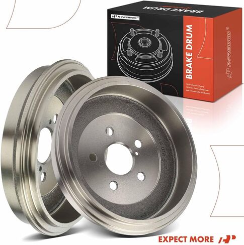 A-Premium 10.70 in (271.9 mm) Rear Brake Drums Set Compatible with Select Toyota & Pontiac Models - Matrix 2003-2008, Vibe 2003-2008, 2Pcs in Saudi Arabia