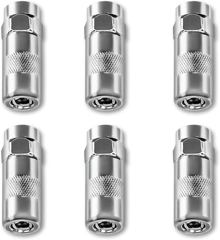 6 PCS 49-16-2649 قارئ الأسلحة الشحوم ، ل MILWAUKEE M18 & M12 Cordless Grease Puns High-Pressure Passion Placement-يناسب 2448-20 ، 2449-20 ، 2450-20 طرازات in Kuwait
