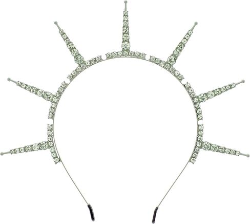 Statue of Liberty Halo Crown - Renfaire Fantasy Sun Goddess Headband Virgin Mary Headpiece for Halloween Renaissance in Kuwait