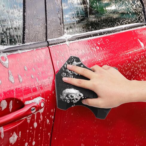 Car Wash Sponge, Non Scratch Car Sponges Soft Rinseless Foam Sponge for Detail Car Washing Cleaning in Saudi Arabia
