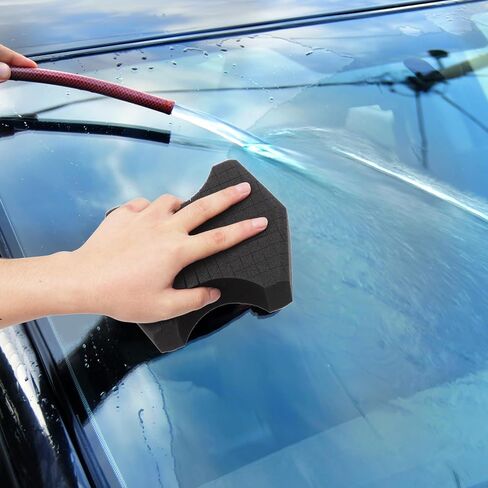 Car Wash Sponge, Non Scratch Car Sponges Soft Rinseless Foam Sponge for Detail Car Washing Cleaning in Saudi Arabia